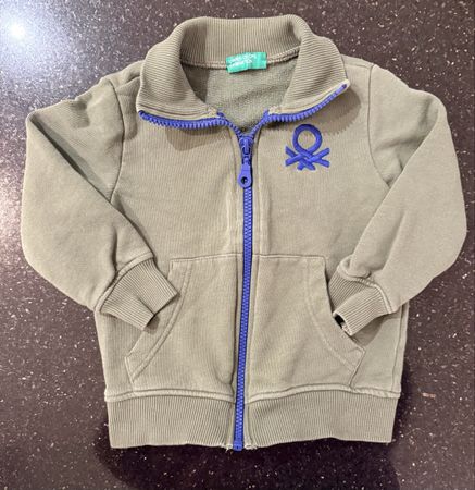 Benetton Sweat Jacke Gr. 92,  Top Zustand!