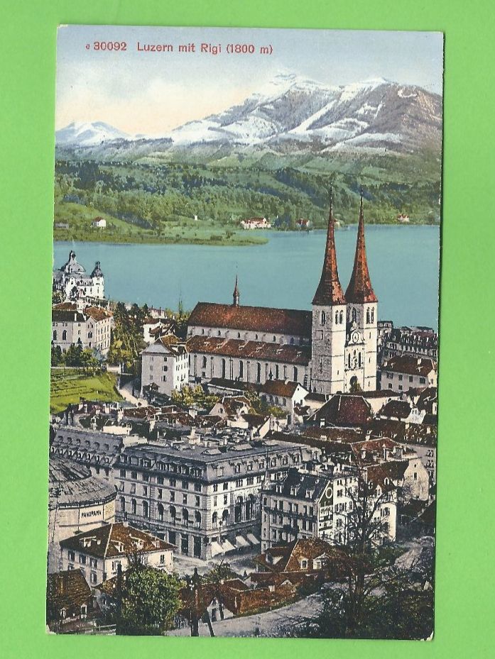 Cartoline postali: Luzern mit Rigi – Usato da Zürich venduto da t24_de