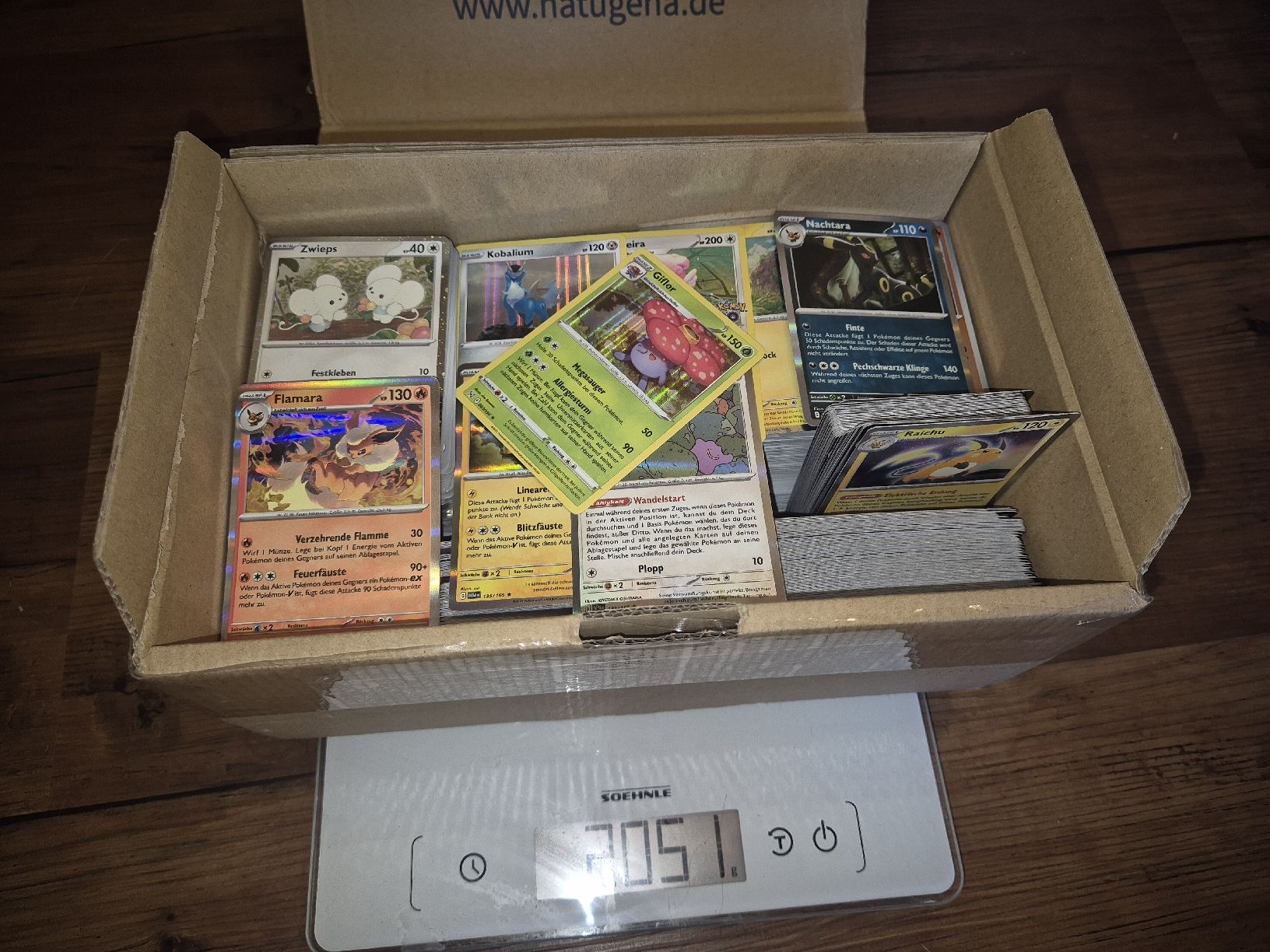 Pokémon Sammelbilder & Trading cards: 2 kg Pokemonkarten Holo/Reverse Holo deutsch – Gebraucht aus Oberrieden von ste_gsf8