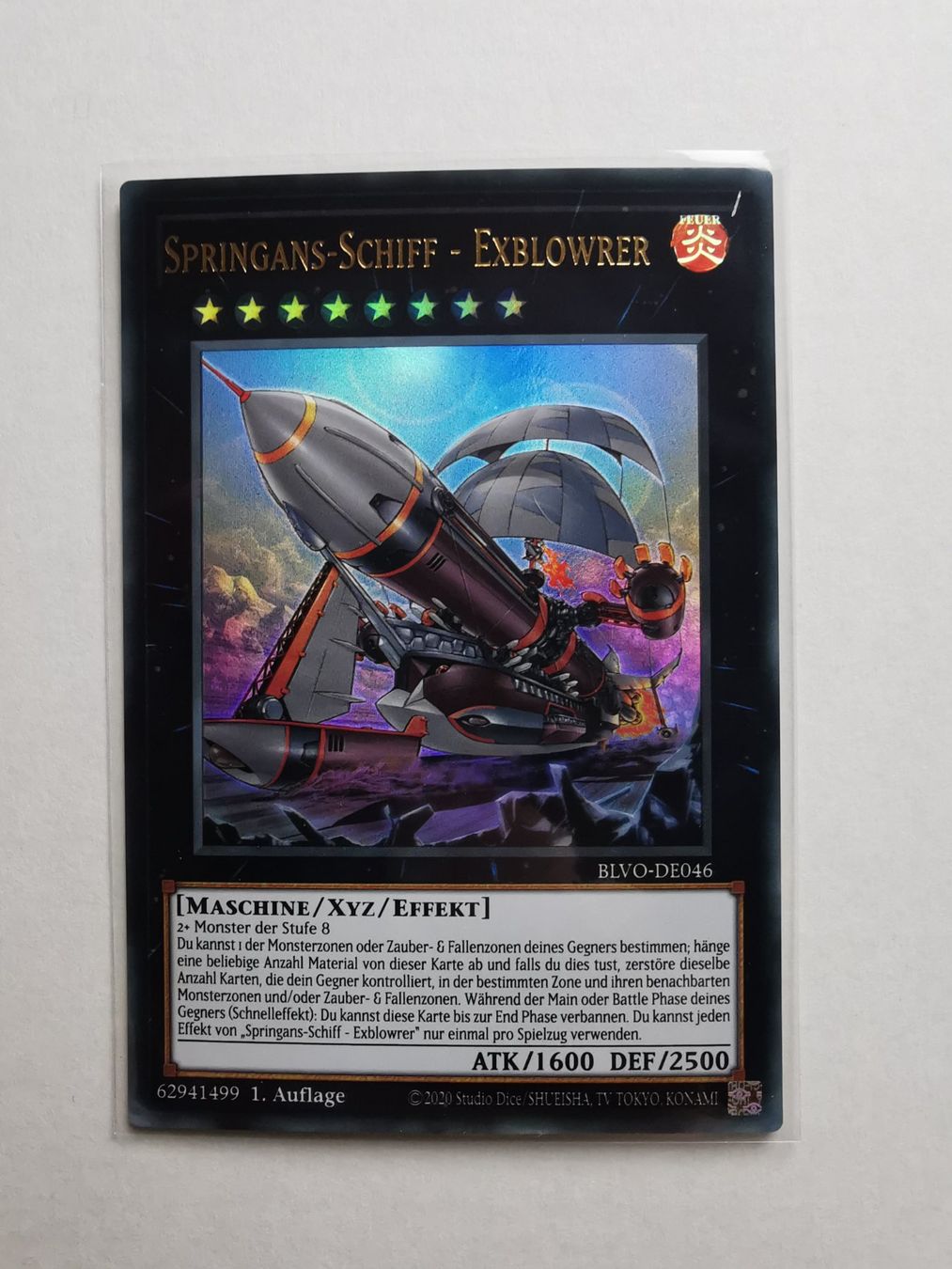 yugioh/BLVO/Springans-Schiff - Exblowrer (Neu (gemäss Beschreibung)) in ...