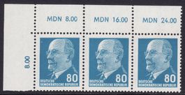 DDR: MiNr. 1331 a x I OR 2 (Oberrand) postfrisch **