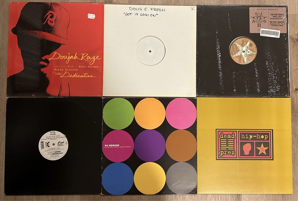 Rap/Hip-Hop Vinyl 12“ Bundle (Gebraucht) in Lostorf für CHF 27 – mit ...