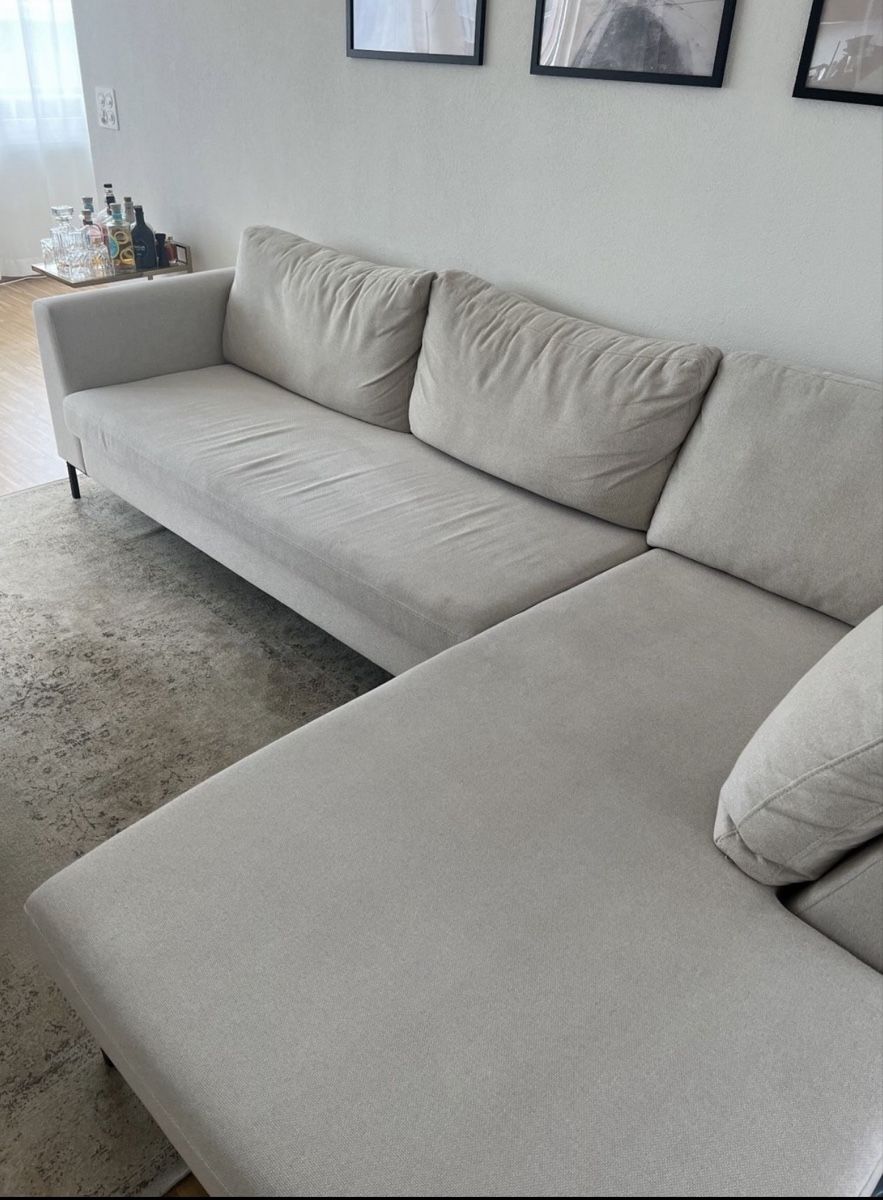 Westwing Divani: Elegantes Ecksofa beige – Usato da Zürich venduto da LuanaParroni_2000 2