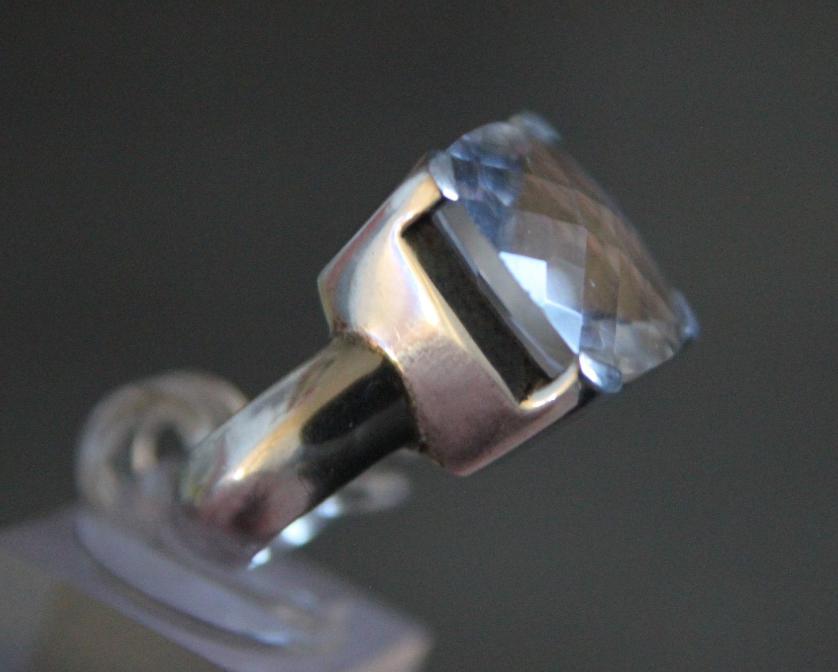 Anelli: Bergkristall  Ring  Schmuck Grösse 54 – Usato da Matten b. Interl venduto da EdelsteineInterlaken 5