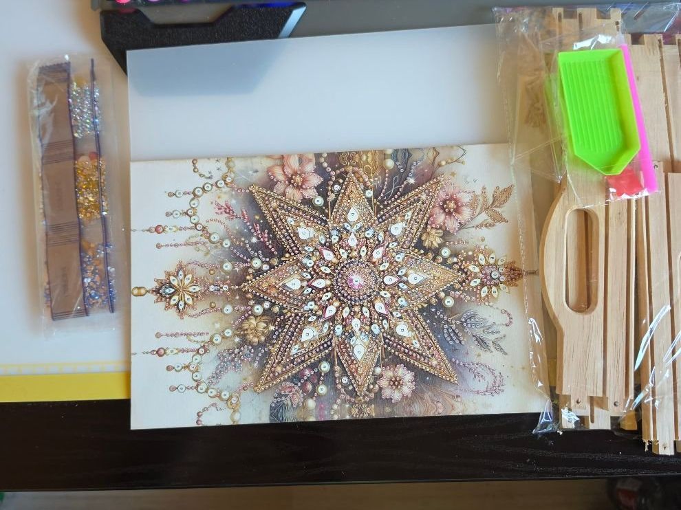 Kit bricolage: DIAMOND PAINTING TABLETT STERN – Nuovo e nell'imballaggio originale da Dintikon venduto da bonita099