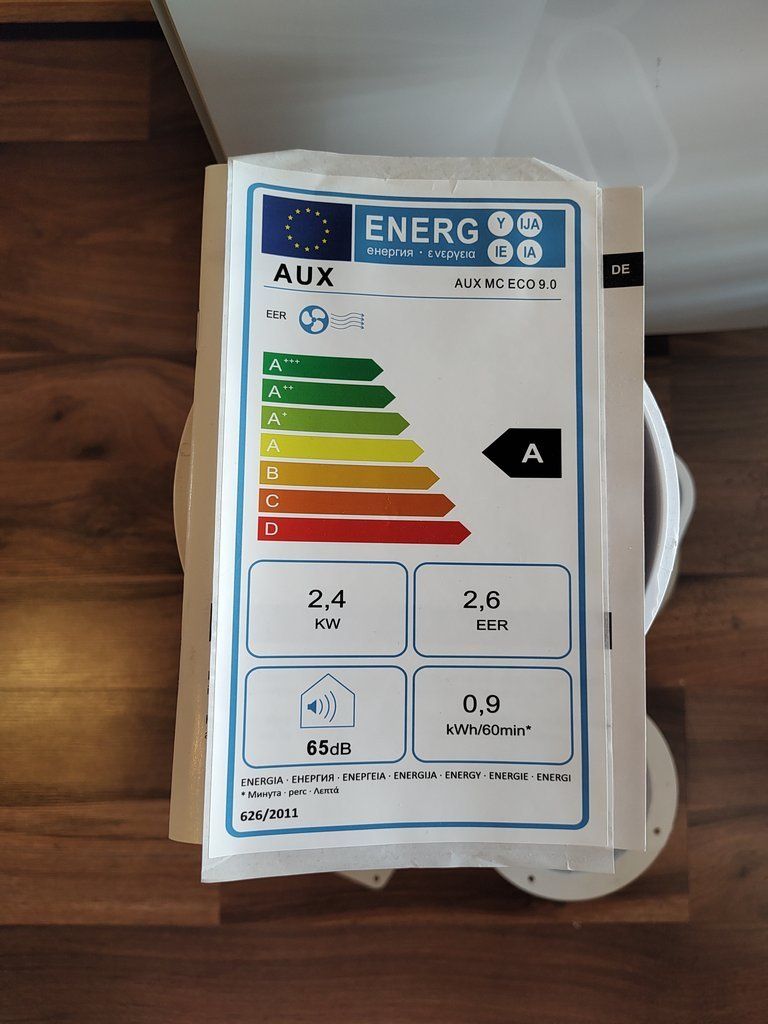 Klimageräte: AUX ECO Klimagerät (mobile Anlage) – Neu (gemäss Beschreibung) aus Waltenschwil von Rcherf 2