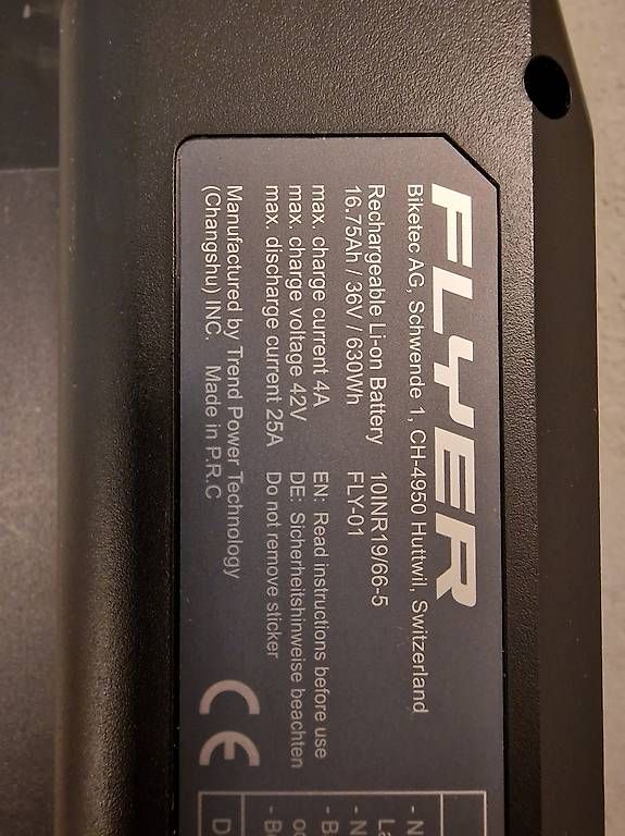 Flyer Batteries: Top Flyer SIB2 Akku – D'occasion à Derendingen par Vanja89 2