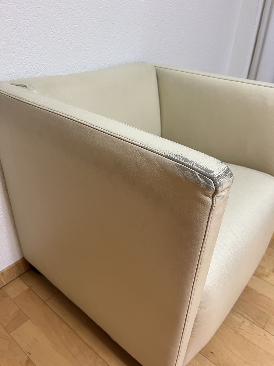 Wittmann Poltrone: Wittmann Sessel ,Cubica' creme – Usato da schaan venduto da Ak9jg8 2