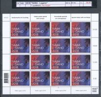 2018 "NABA Lugano" - Bogen, ** postfrisch