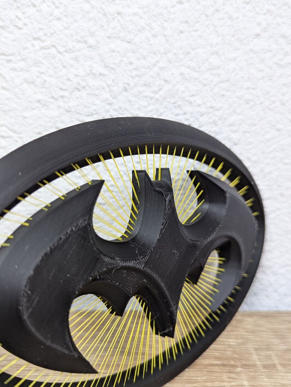 Statuette: Logo Batman Déco Effet String Art 3D - Pour Fans de Comics – Nuovo (secondo la descrizione) da Yvorne venduto da Bocchino_1291 1