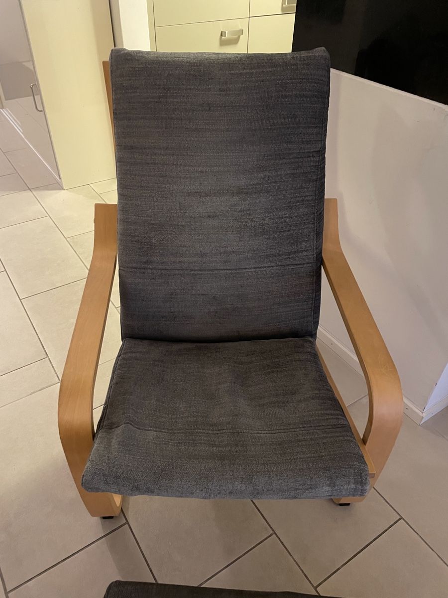 Ikea Poltrone: Sessel mit Hocker Poäng – Usato da Zürich venduto da Krisi81 1