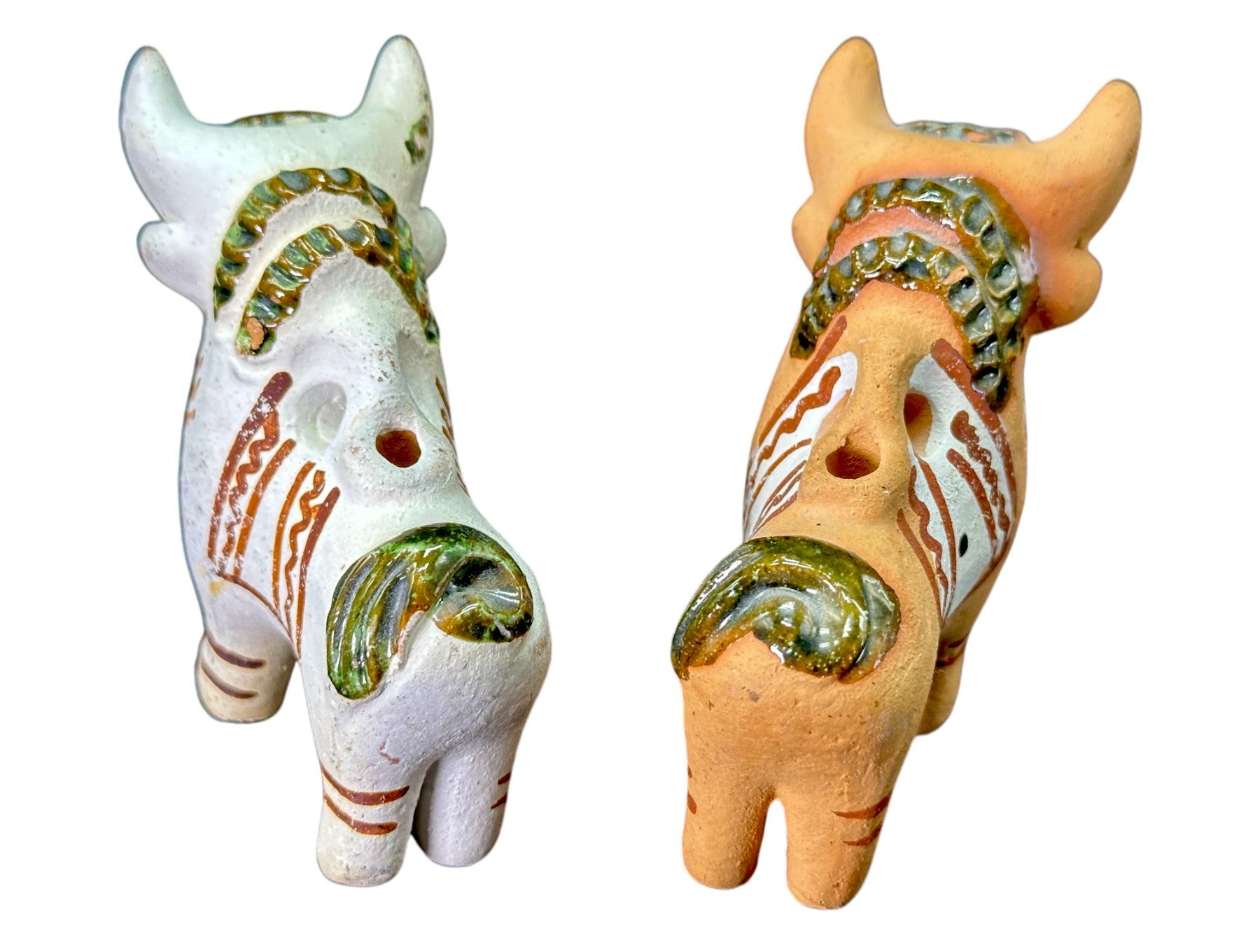 Statuette: 2 Amulettes péruvienne "Torito de Pucara" en terre cuite – Usato da Morges venduto da objetsdepoque 5