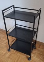 Ikea Rollmöbel Schwarz matt