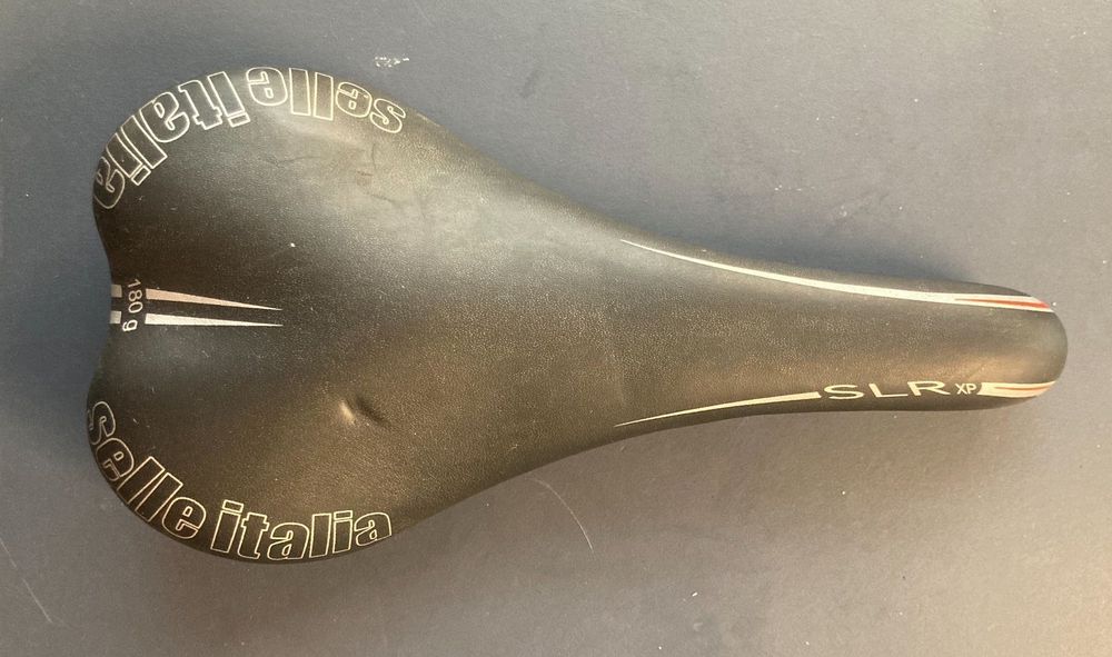 Selle Italia Flite SLR XP Cuir Et Carbone - 165g - Noire - Occasion