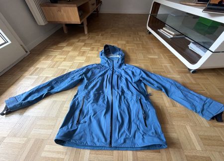 Mammut Jacke Herren Grösse L blau wasserdicht neuwertig