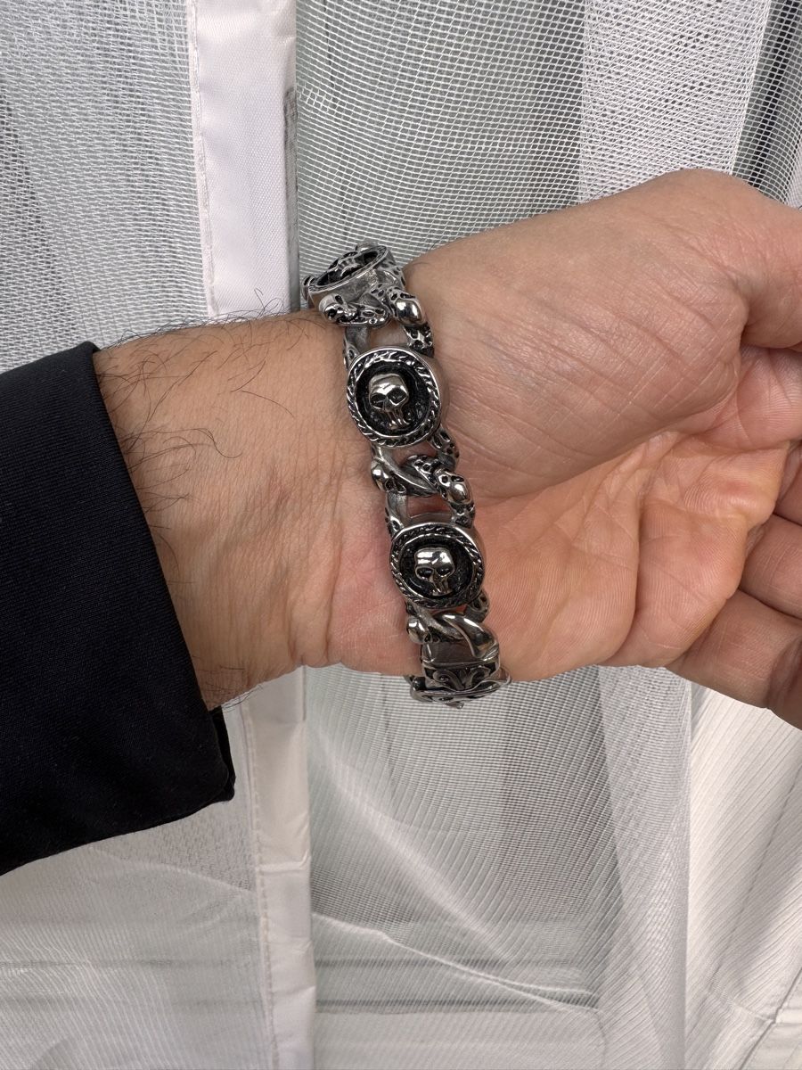Bracciali & Braccialetti: Metal Armband  – Nuovo (secondo la descrizione) da Luzern venduto da Hdraksy 3