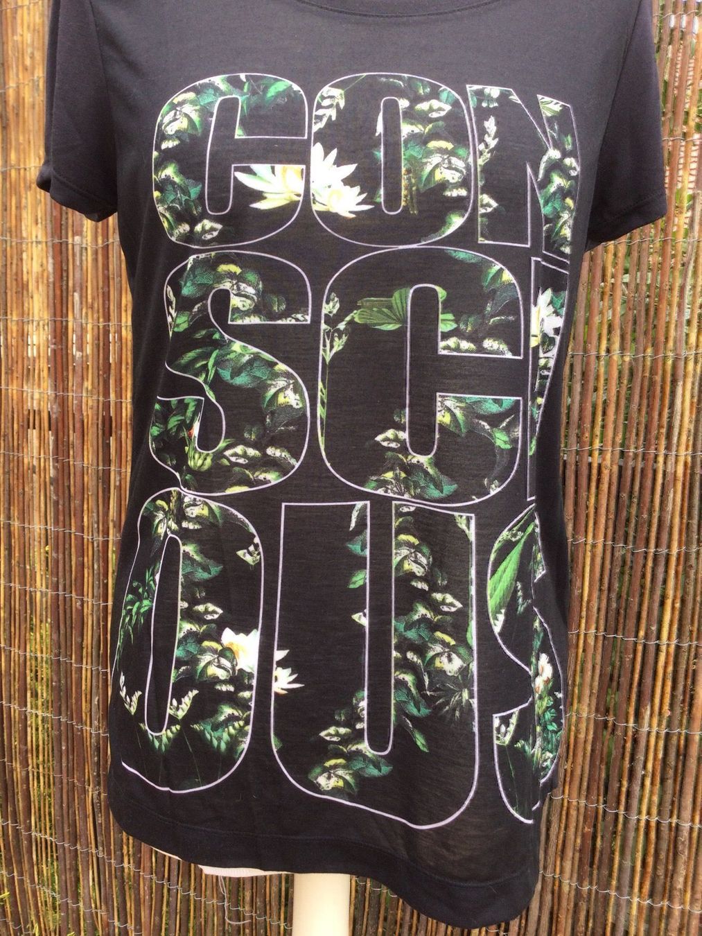 H&M T-Shirts: T-shirt noir CONSCIOUS, taille S – Neu (gemäss Beschreibung) aus Agiez von chouchanelle 5
