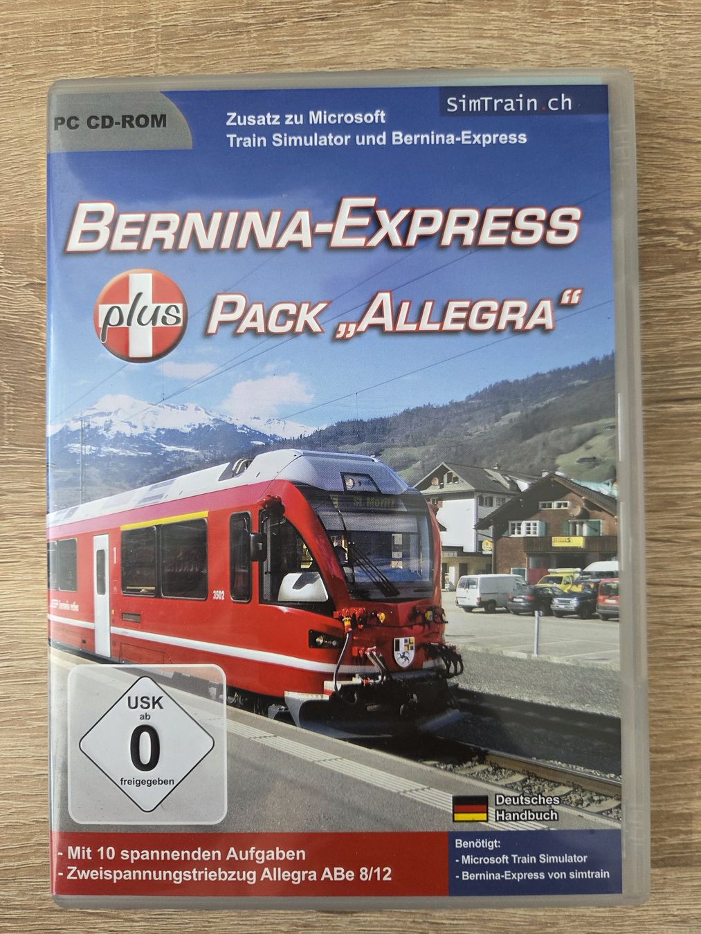 Jeux: Bernina Express for Microsoft Train Simulator Multilang - PC – D'occasion à Carouge GE par Franllo
