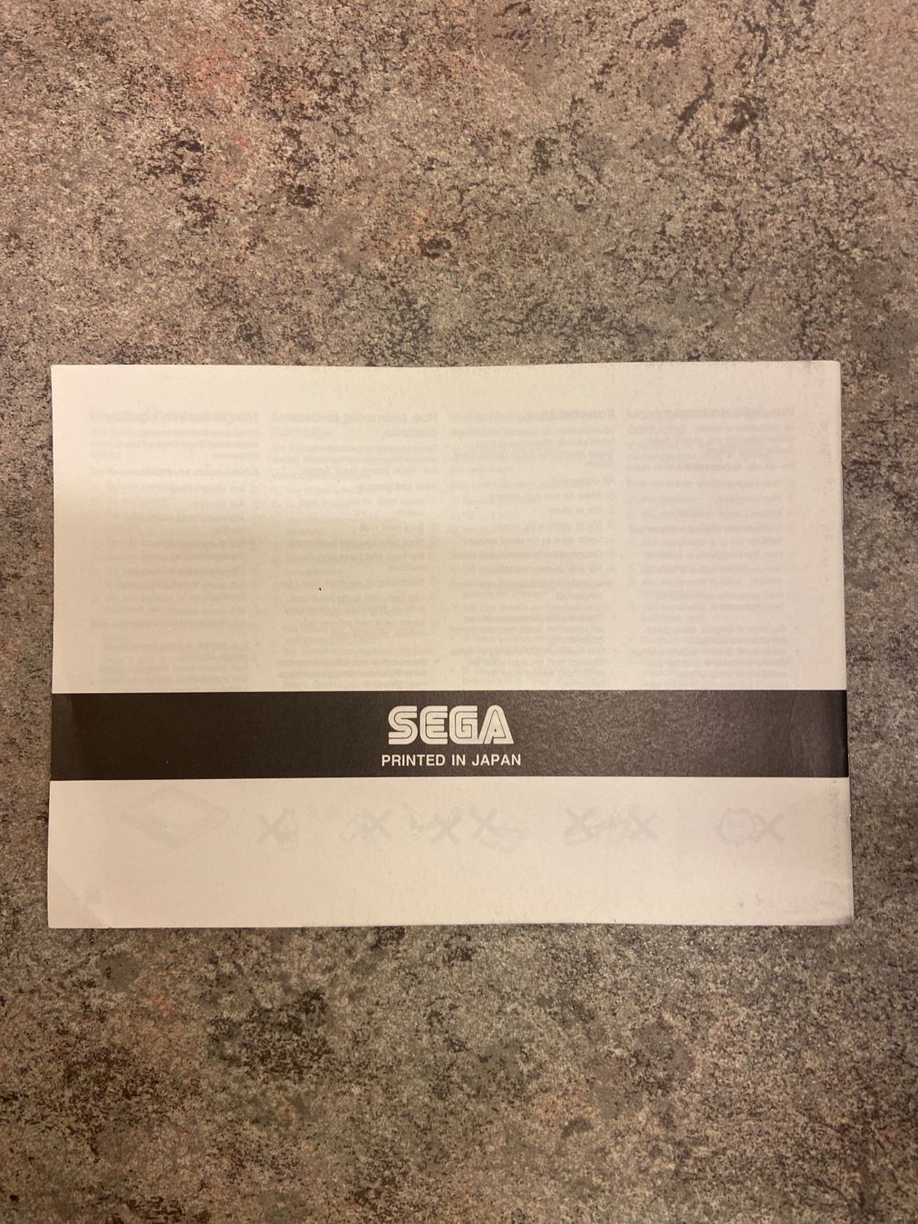 Sega Giochi: Sega Game Gear - Anleitung / Manual - Columns – Usato da Frauenfeld venduto da golfdude 1