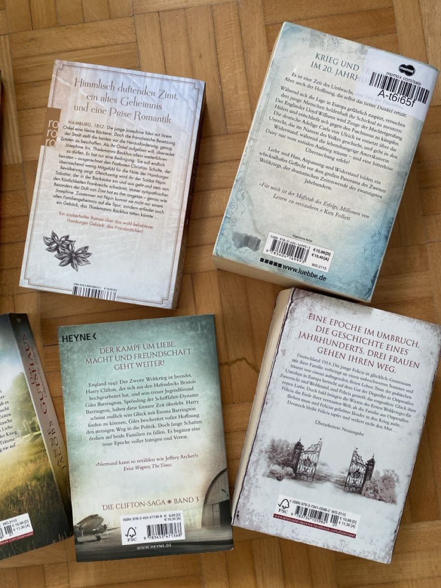 Libri: Bücher, historische Romane – Nuovo (secondo la descrizione) da Buonas venduto da rut_k2sw 2