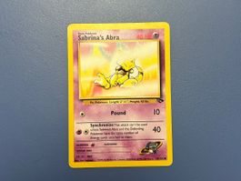 Pokémon Sabrina’s Abra 93/132 Gym Challenge EN