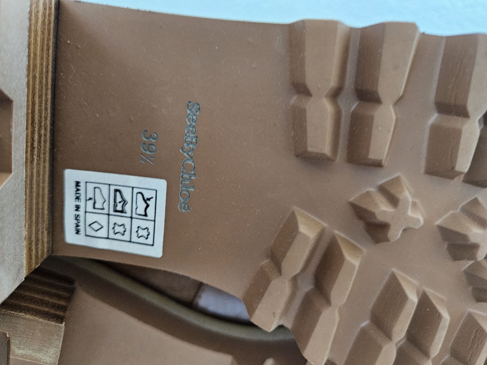 Chloé Scarpe da donna: See by Chloe Halbschuhe, neu,braun,Leder – Nuovo e nell'imballaggio originale da Zuchwil venduto da ger_ws6t 4