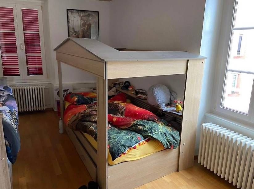 Betten: Lit cabane avec deux tiroirs de rangement Fly – Gebraucht aus Echallens von winnie022 3