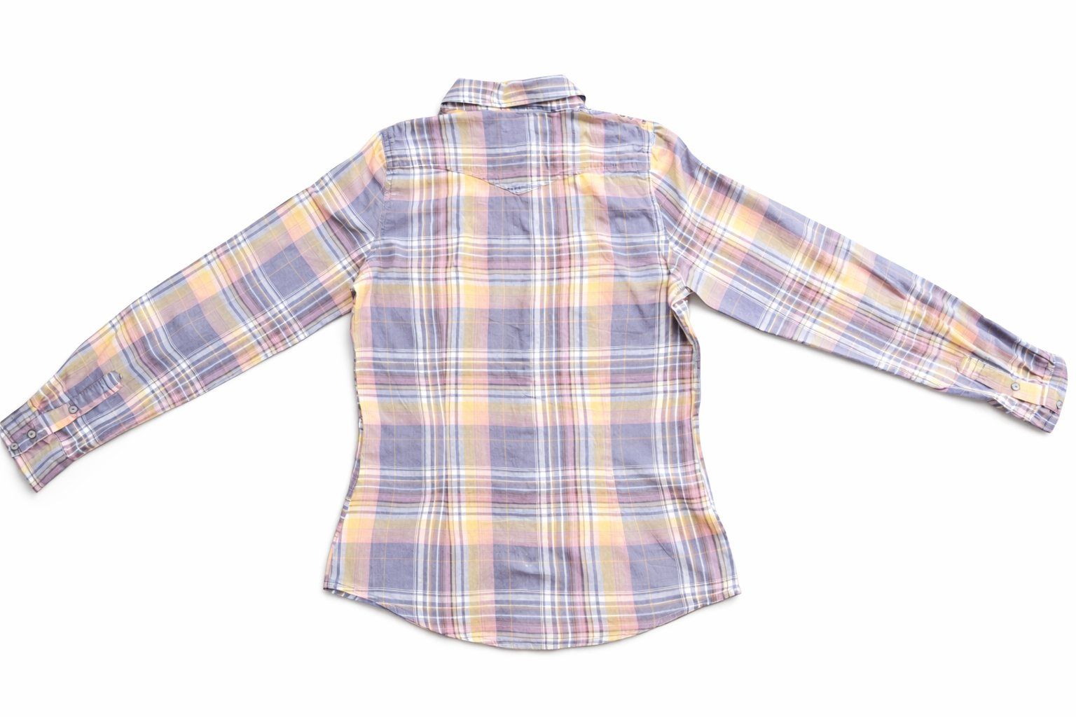 Blusen: Pastell Bluse Damen Kariert Langarm Gr. 36 – Neu (gemäss Beschreibung) aus Fully von VaneaSelection 3