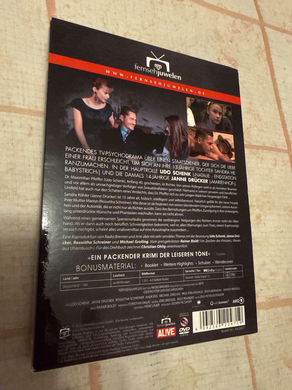 Tous les DVDs: Der Richter und das Mädchen – Neuf (Voir description) à Schaffhausen par D-MAC 1