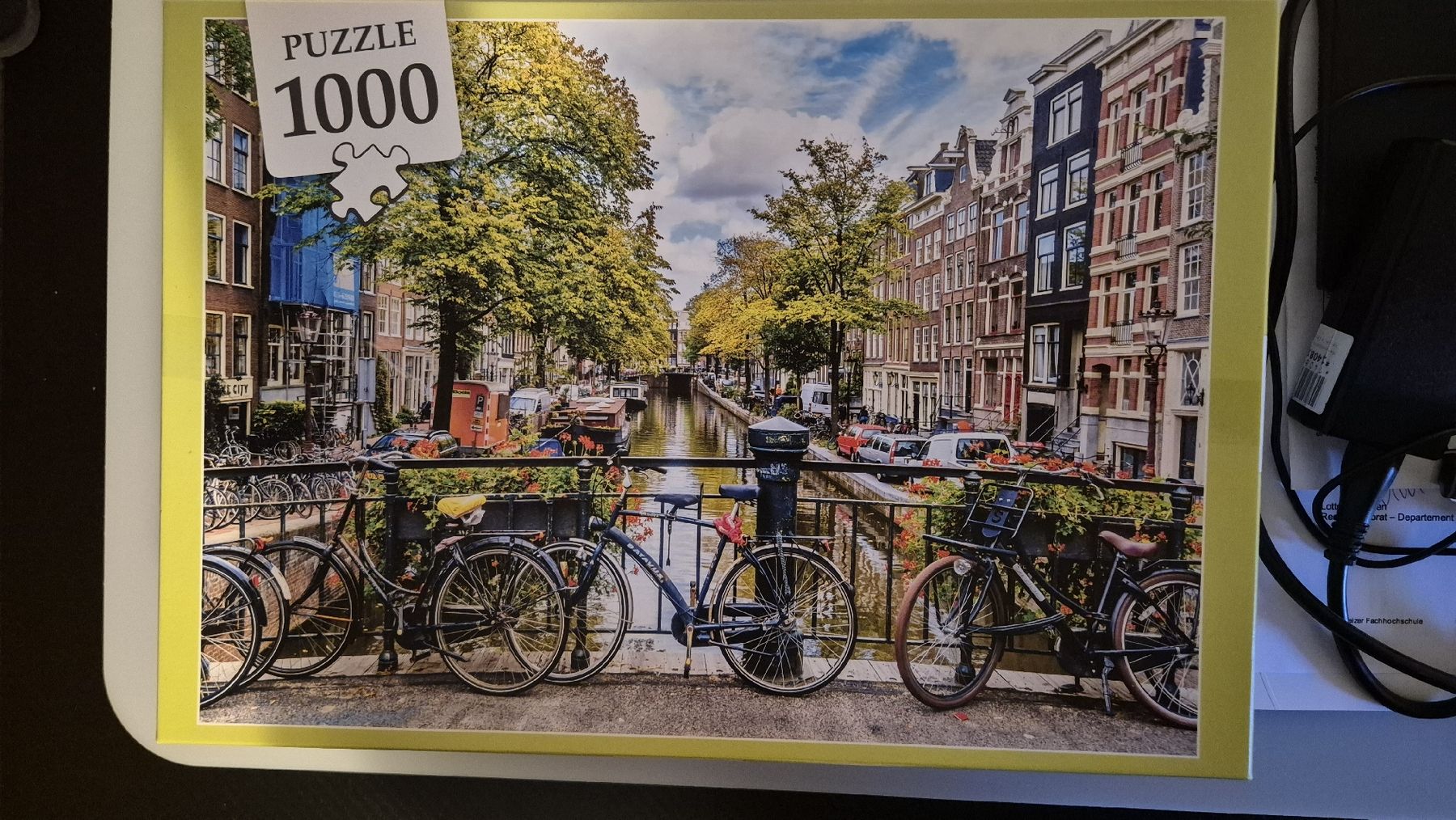 Ravensburger Puzzles: Puzzle Amsterdam 1000 Teile – Gebraucht aus St. Gallen von justmeeee