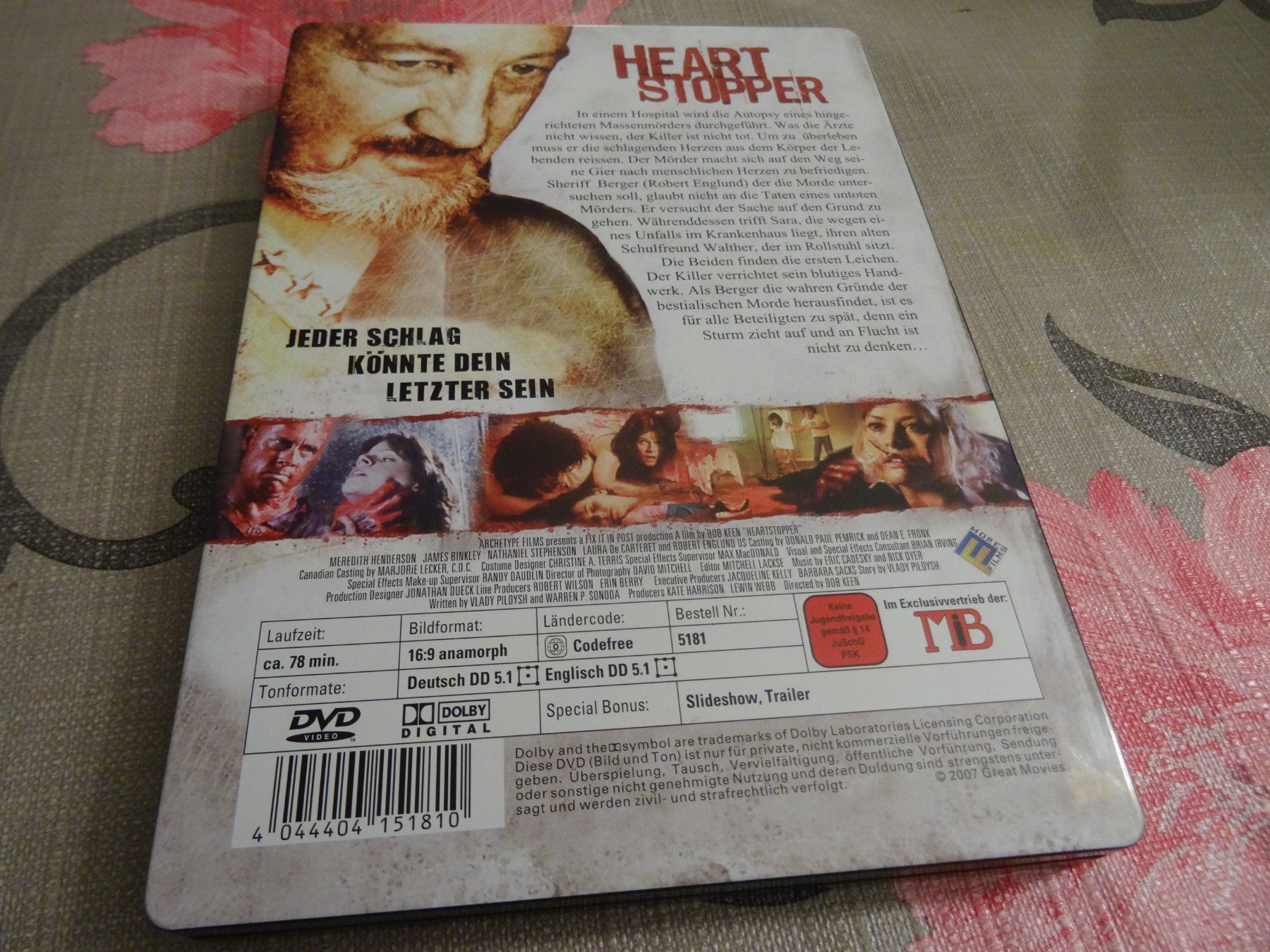 Tutti i DVDs: Heart Stopper Heartstopper DVD HORROR – Usato da Olten venduto da Disc-Verkauf 2