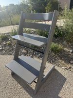 Hochstuhl Stokke Tripp Trapp grau mit Gebrauchsspu