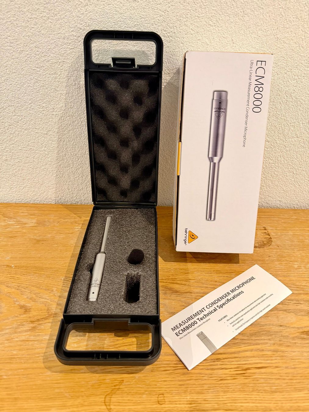 Behringer Microfoni: Micro de Mesure Behringer ECM800 Neuf – Nuovo e nell'imballaggio originale da Préverenges venduto da map85 1
