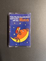 Kassette mit Gute Nacht Geschichten und Lieder mit der Maus