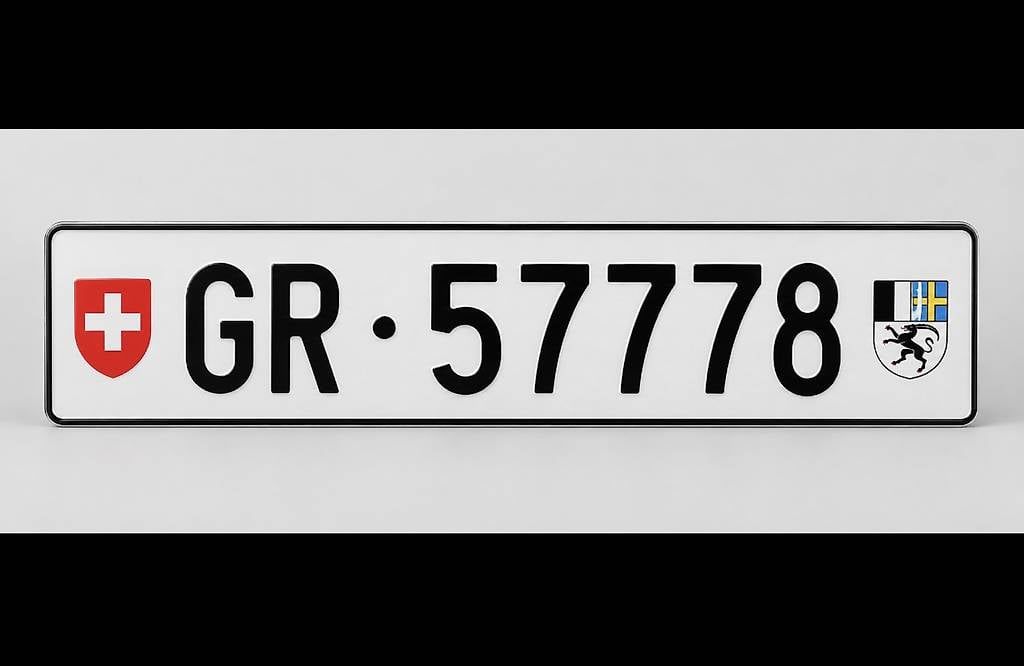 Schilder: Kennzeichen GR – Neu und originalverpackt aus Chur von Isi_lt7t