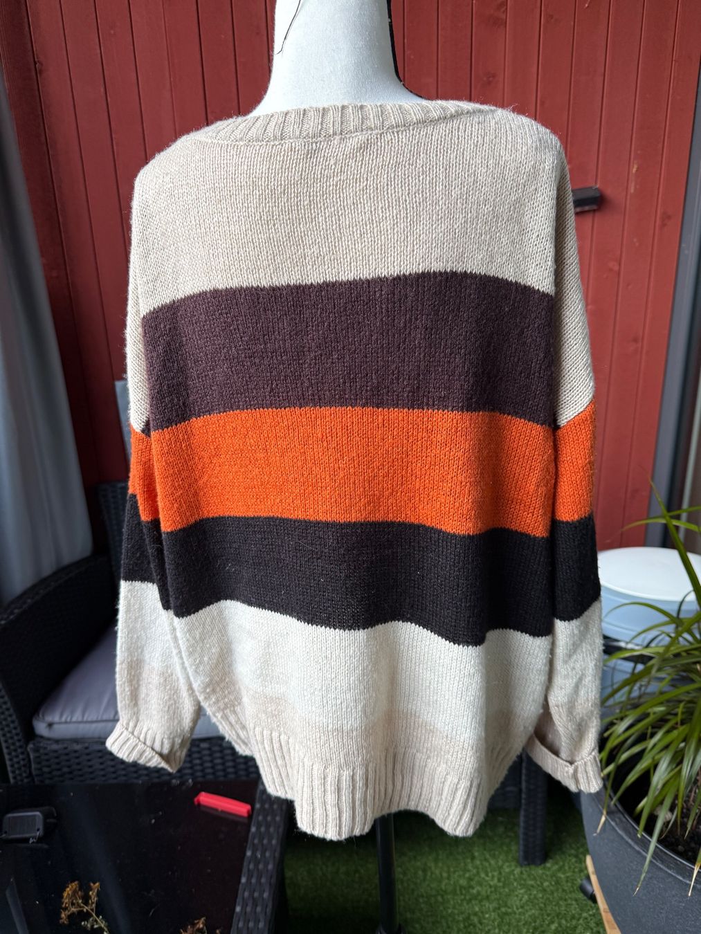Maglioni & Felpe: Warmer Strickpullover mit Streifen, Grösse L – Usato da Riehen venduto da ann_76jw 7