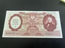Argentina 100 Pesos Ley 1969 P-286