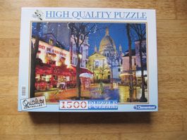 Puzzle Paris Montmartre, 1500 Teile / 84.3 x 59.2 cm