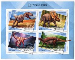 Block "Dinosaurier". Malediven.