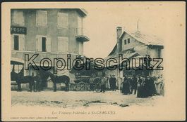 VD St. Cergues - Post - Postkutsche