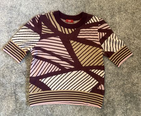 Stylish Esprit short sleeve sweater, size XS - autumn!