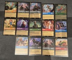 Lot 14 cartes Disney Lorcana francais 