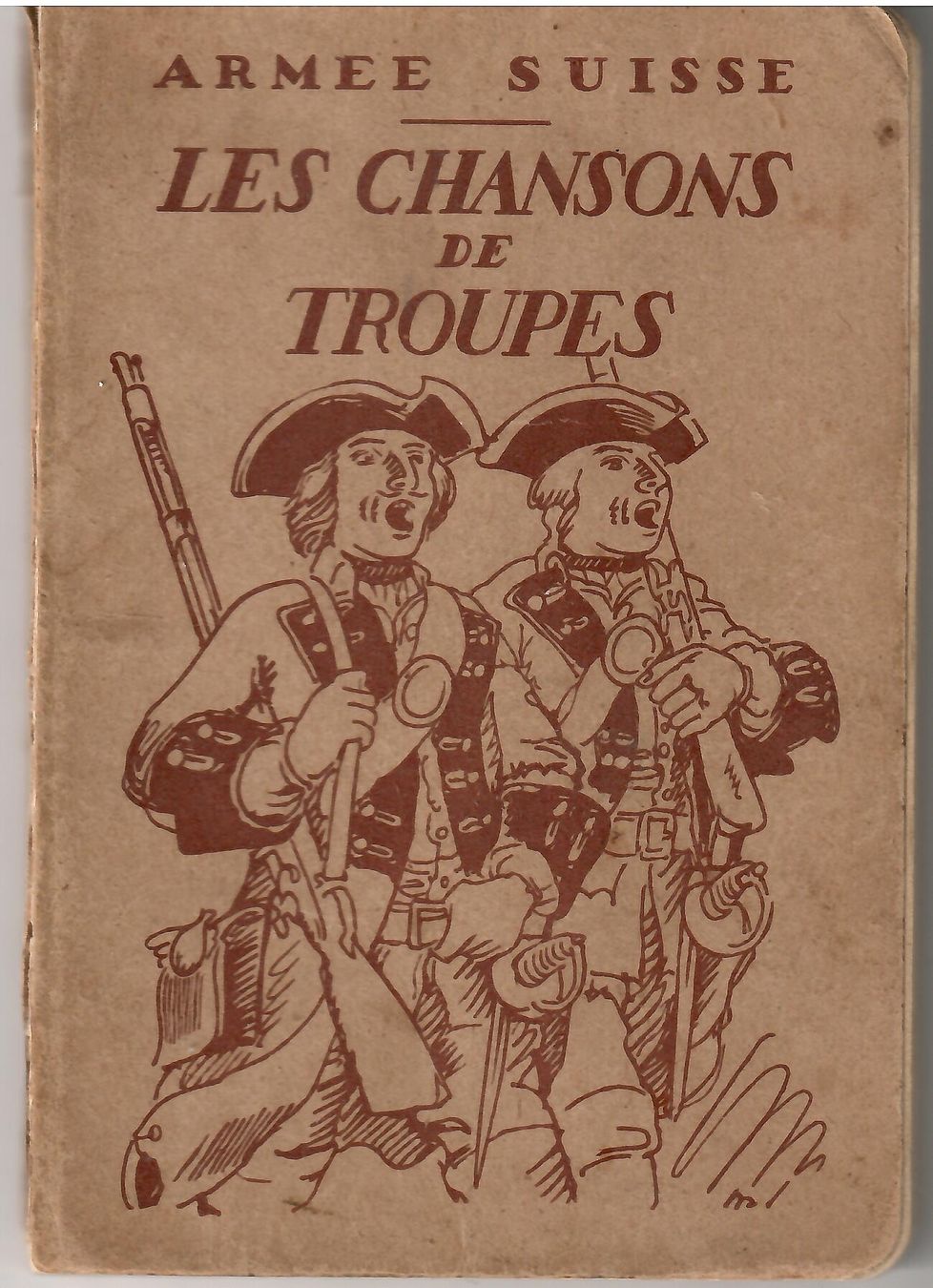Libri: Armée suisse / Les chansons de troupes – Usato da Echallens venduto da Closfleuri
