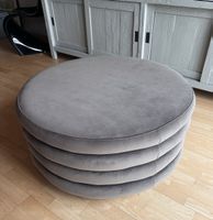 Grosser Hocker anthrazit