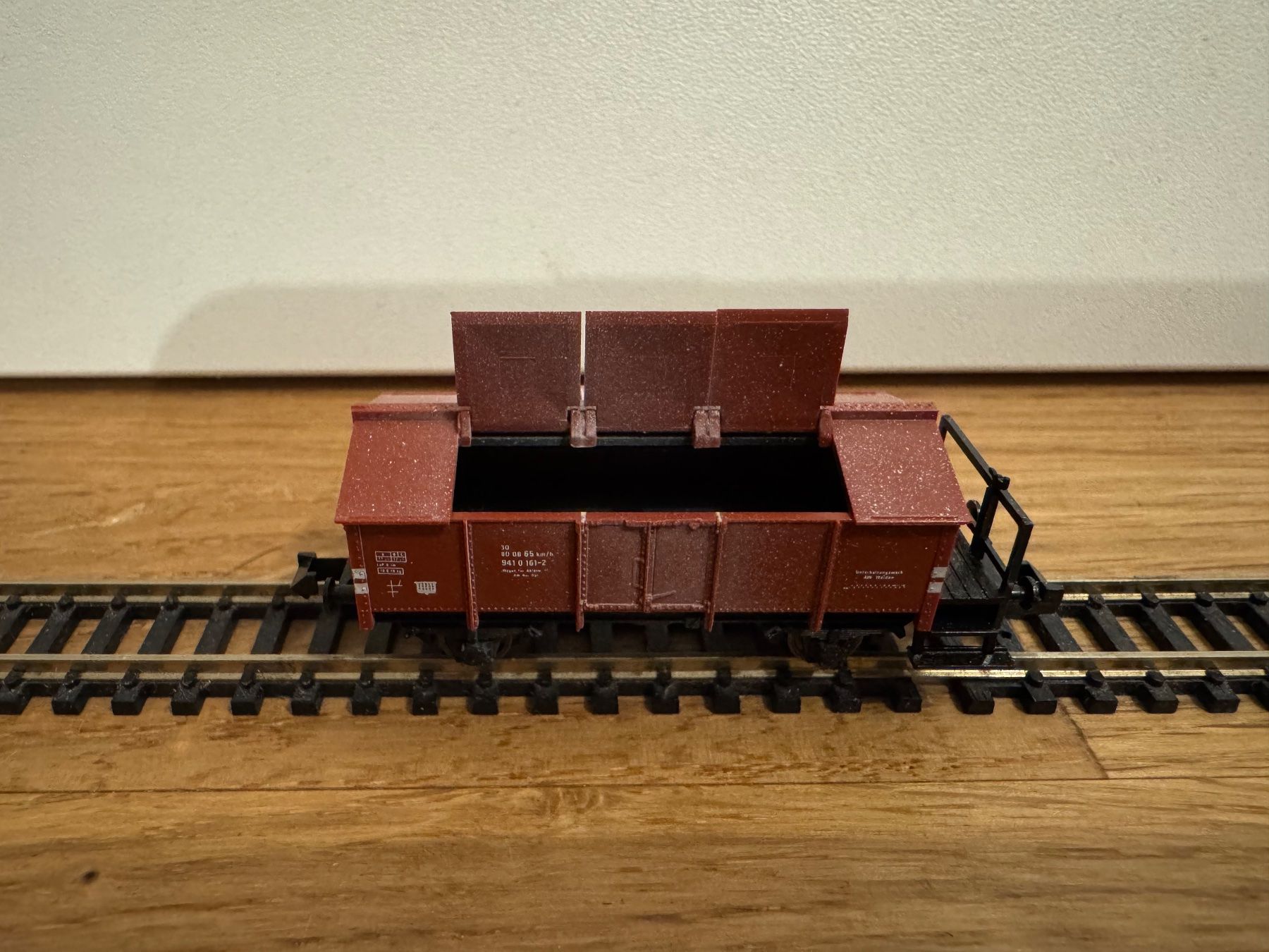 Fleischmann Modellini di ferrovie: Fleischmann 8210 Klappdeckelwagen – Nuovo (secondo la descrizione) da Schlierbach venduto da Look8 3
