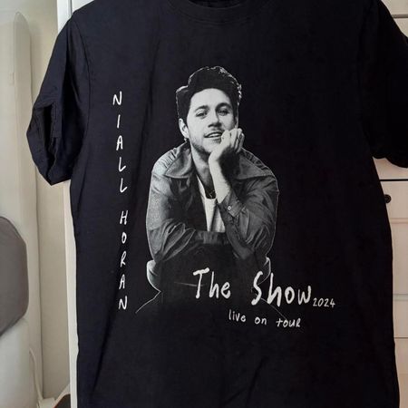 Niall Horan The Show Tour 2024 T-Shirt Schwarz Grösse S
