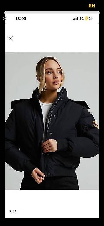 Vestes: GIACCA NERA ZAVETTI E CANADA M – D'occasion à Tenero par loa_7m8d