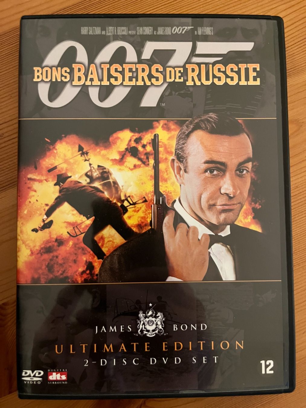 Alle DVDs: BONS BAISERS DE RUSSIE - JAMES BOND - SEAN CONNERY – Gebraucht aus Lausanne von sba_jg8r