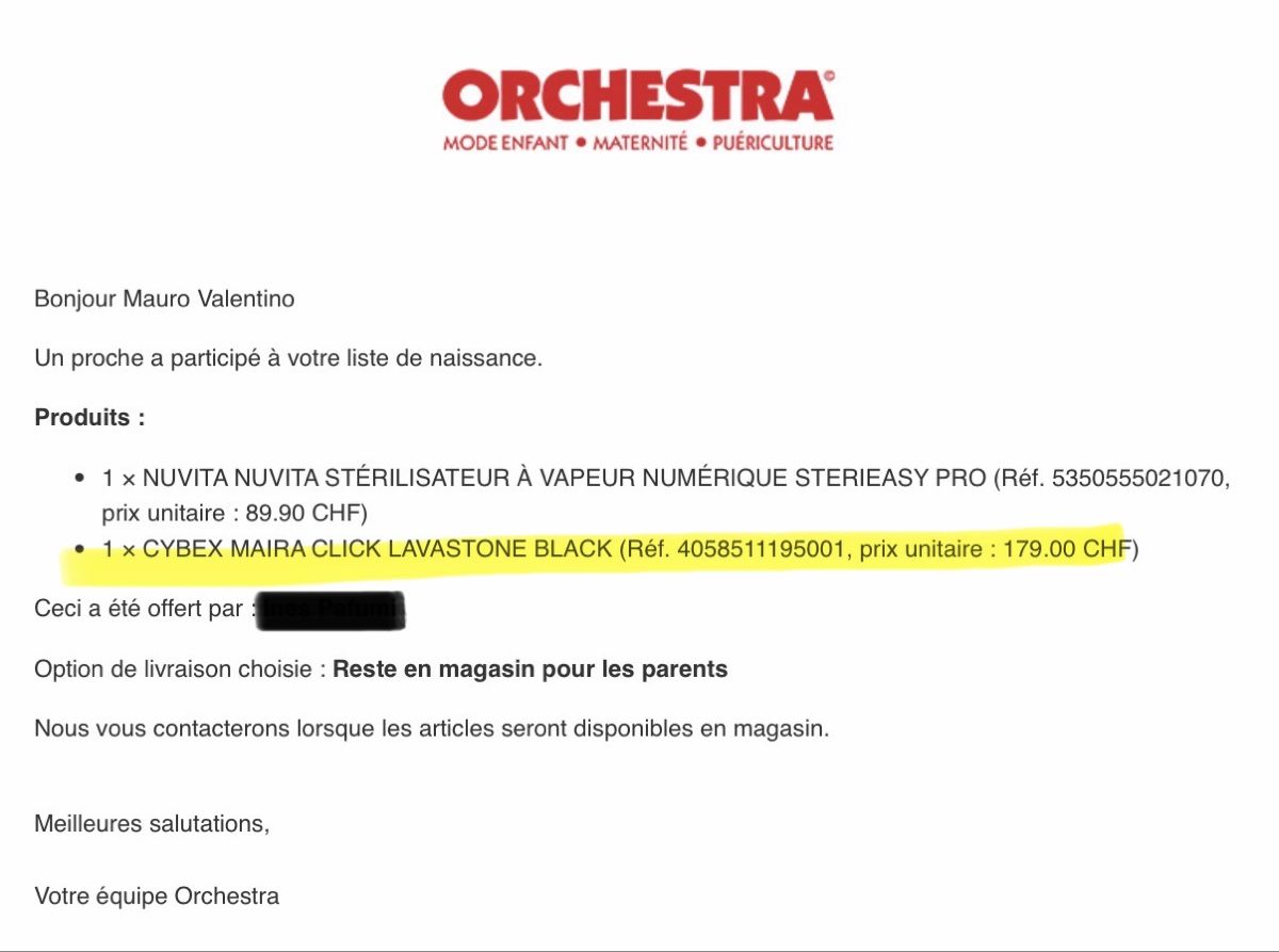 Cybex Marsupi portabebè: Cybex Maira.click Porte-bébé - NEUF – Nuovo (secondo la descrizione) da Neyruz FR venduto da Mauro_Val 3