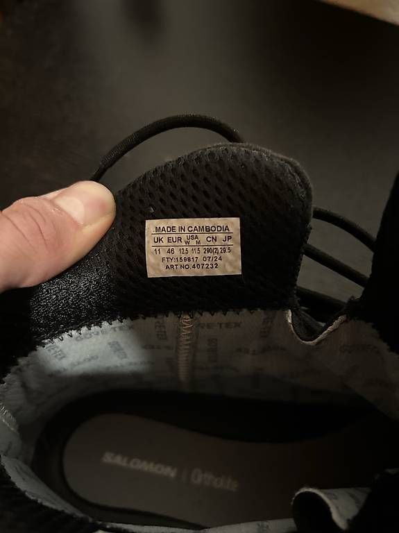 Scarpe da uomo: Chaussures de sécurité SALOMON – Nuovo e nell'imballaggio originale da Cugy venduto da Sergent 3